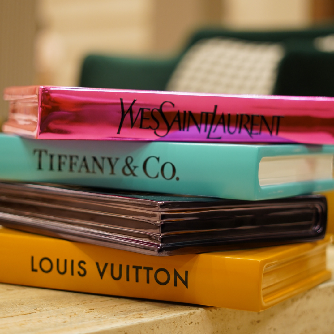 Louis Vuitton Coffee Table Books, Tiffany